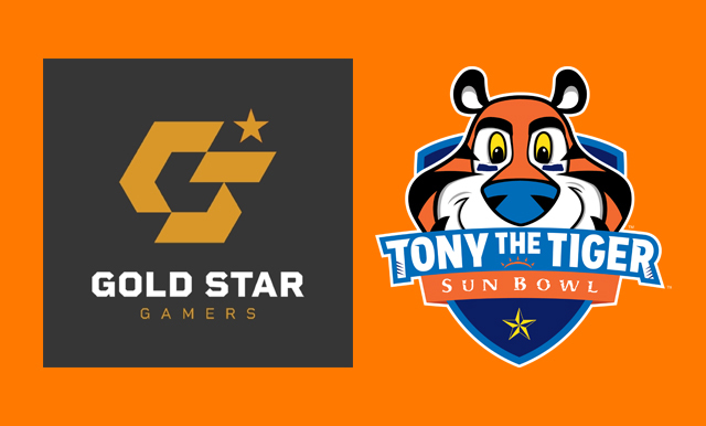 TONY THE TIGER SUN BOWL PARTNERS WITH GOLD STAR GAMERS